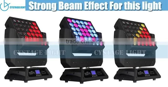 36x15w RGBW LED Moving Light Matrix light dj lights