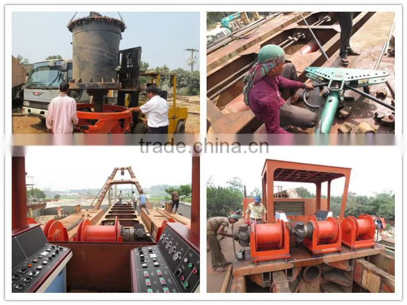 small hydraulic cutter suction dredger