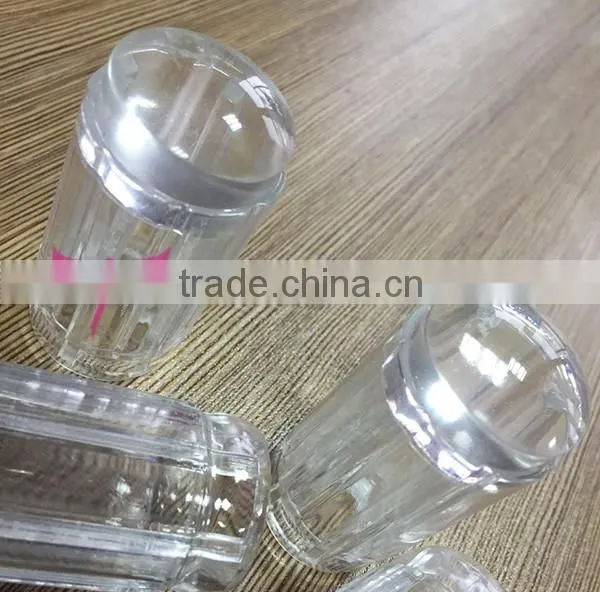 Amazing!!! Total clear clear nail stamper can see anything(clear head+clear holder)