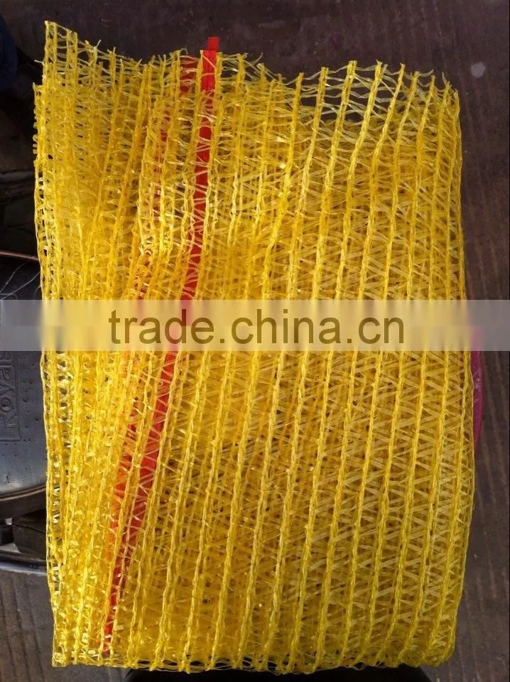 Hot sell good quality colorful vegetable raschel mesh bag