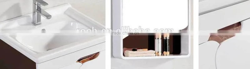 ROCH 8017 Hot Sale PVC Bathroom Vanity OEM With Silver Mirror