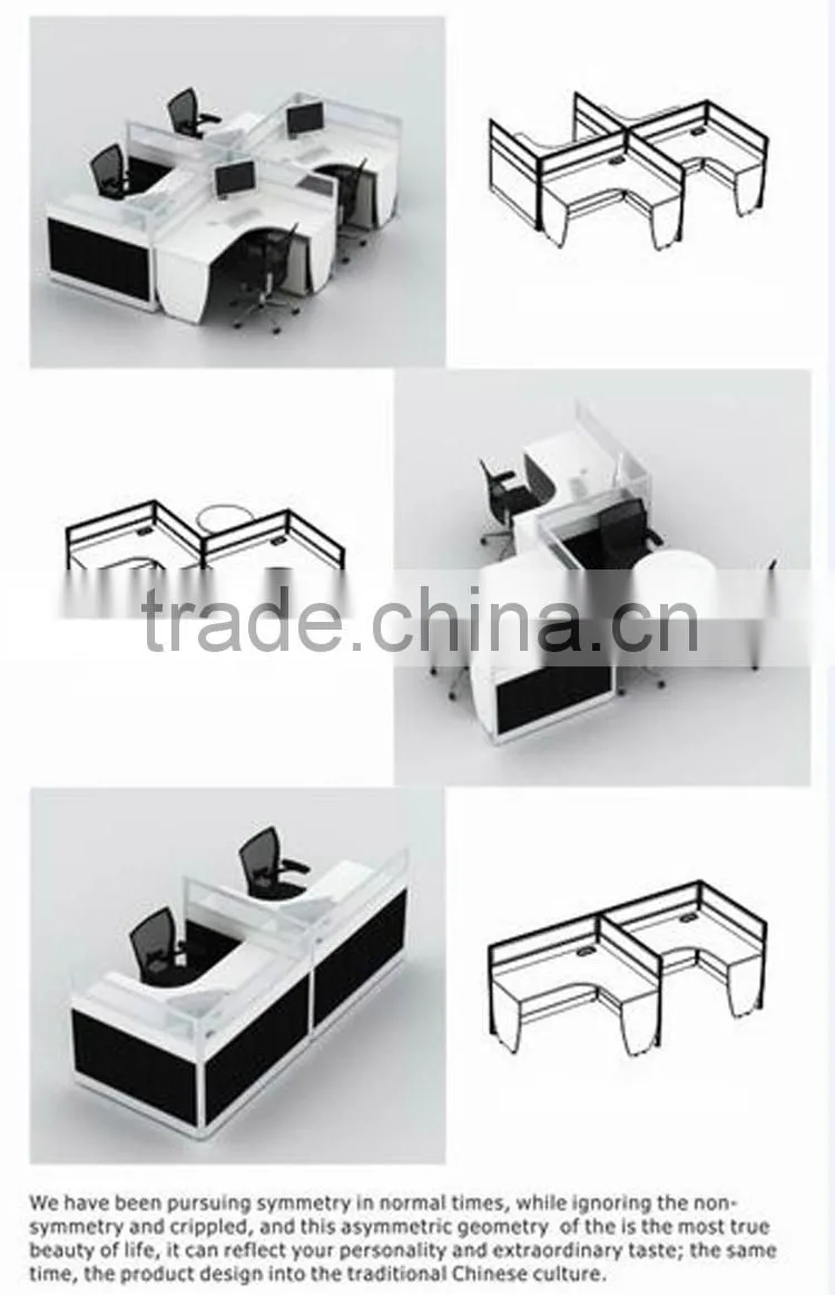 Competitive price High-ranking office wood partition