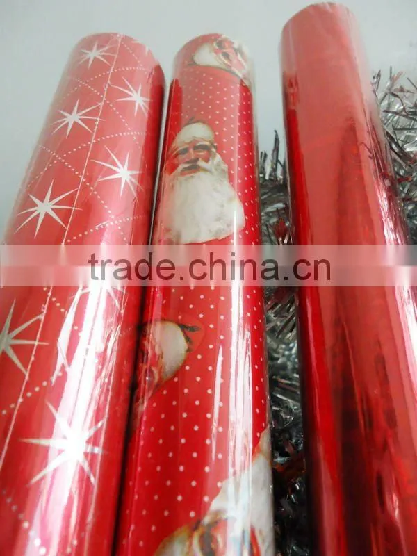 star gift wrapping paper
