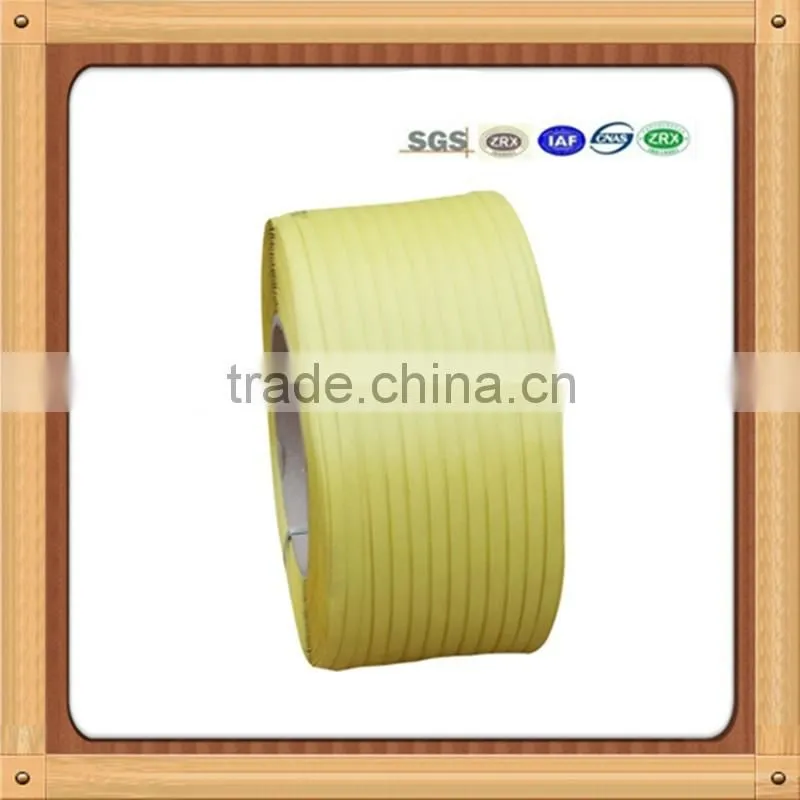 yellow polypropylene high strength tensile plastic colorful pp strap pp strapping band