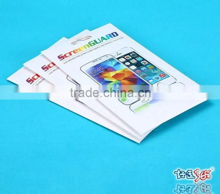2016 OEM Tempered Glass Packaging paper box, retail display box for temper glass package