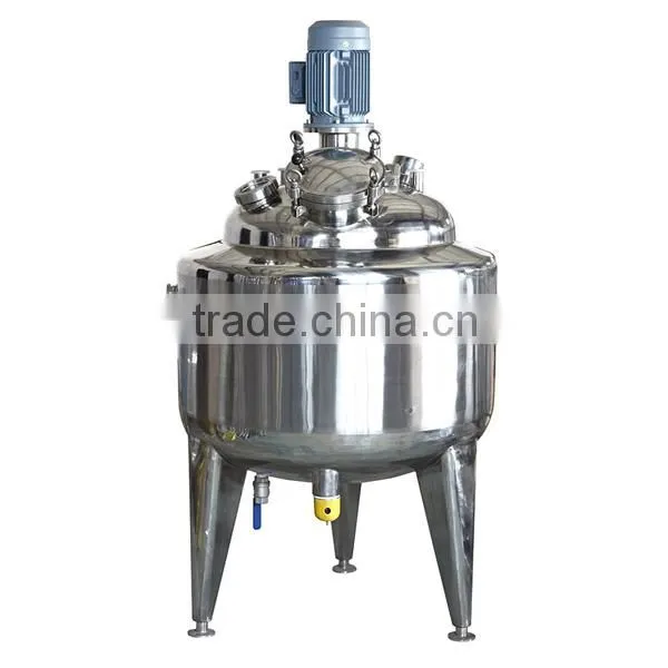 Sanitary food processing horizontal lpg storage tank