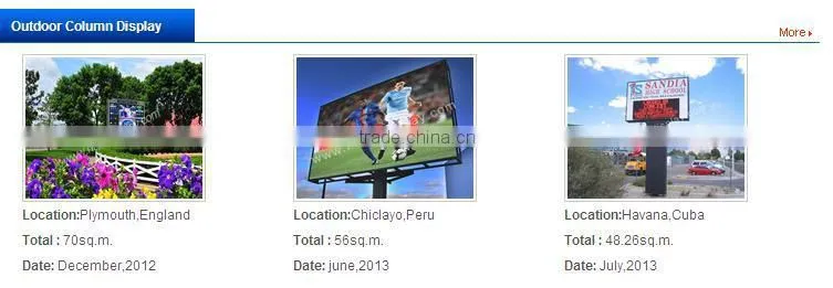 10mm 8mm 6mm 5mm 3m x 2m outdoor led display
