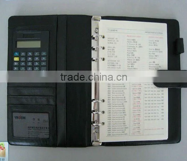 calculator notebook