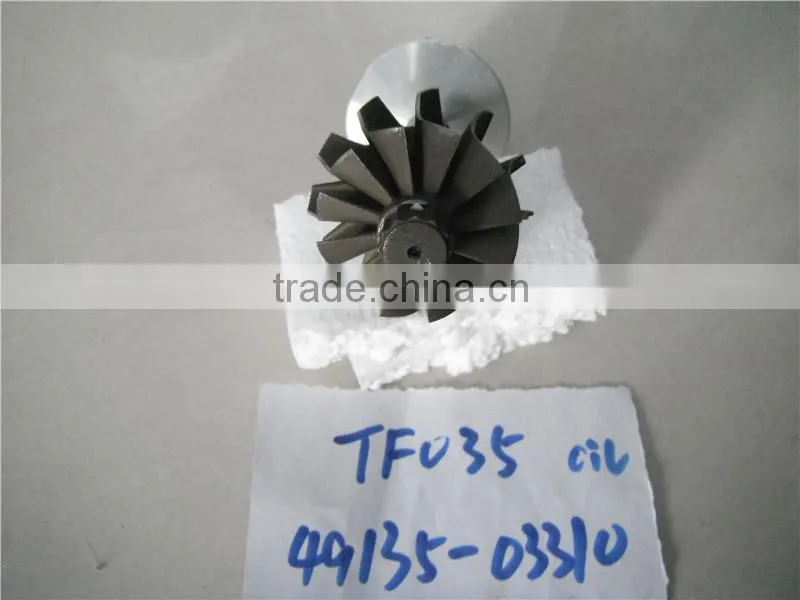 Turbo rotor for turcharger parts