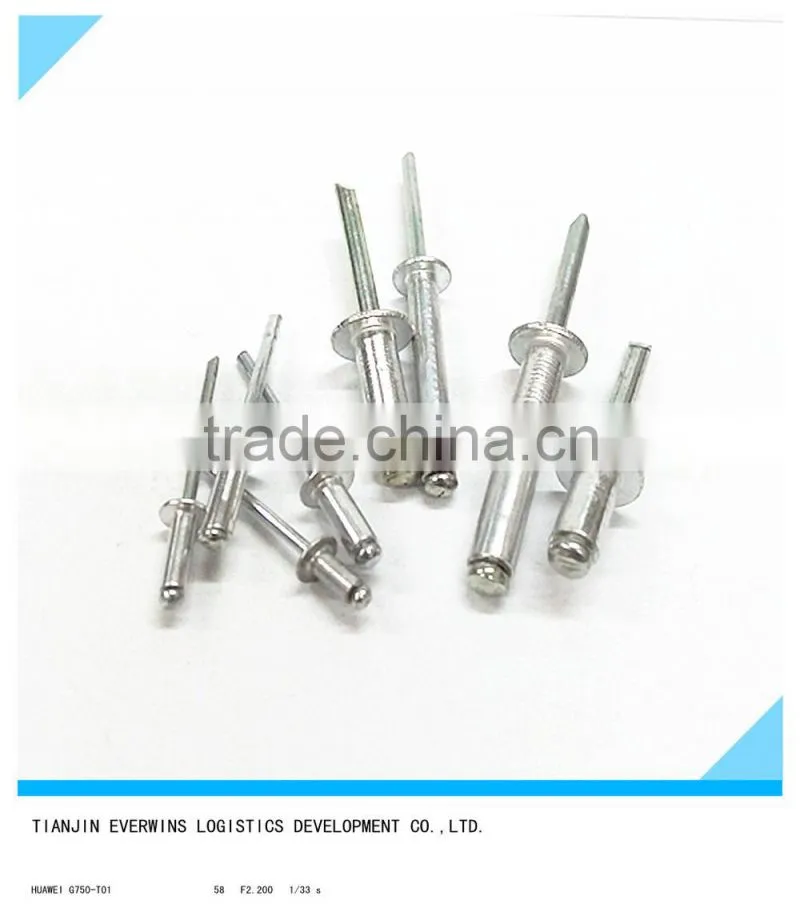 Aluminium blind rivets