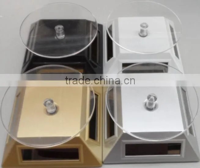 180 degree roating solar display stand for Jewelry, mobile phone, watch