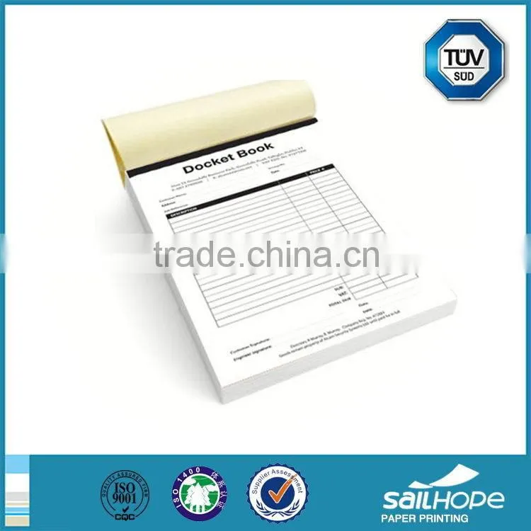 Popular newest commercial invoice ncr paper printing