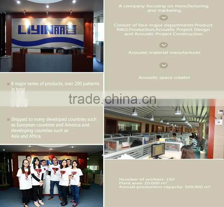 decorative sound absorbing panels polyester sound absorption