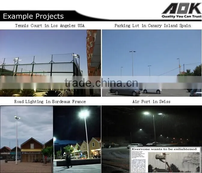 Aluminium Die Casting High Power LED Street Light