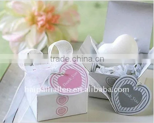XO Hugs & Kisses scented soap for wedding gift