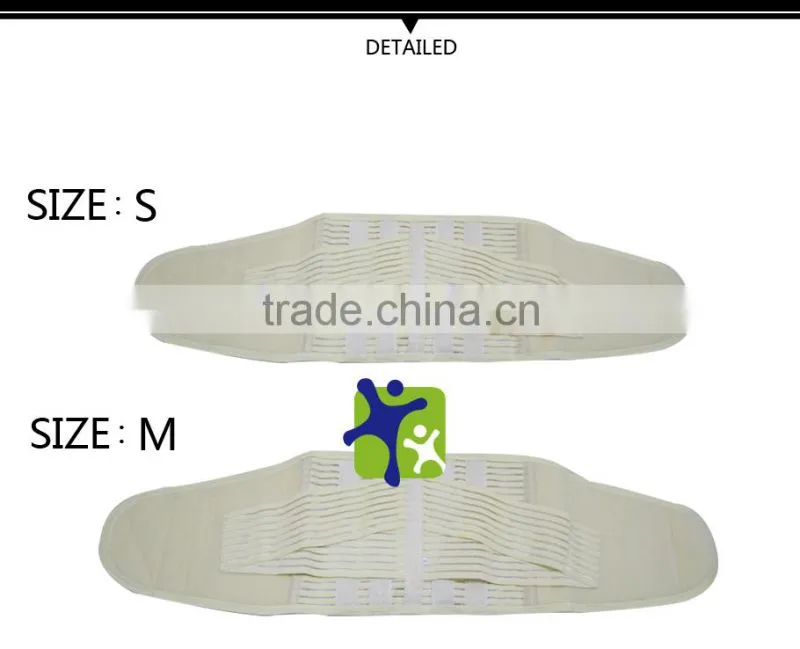 Medical elasticity back support, breathable net lumbar support,