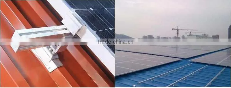 Metal roof solar mounting system solar mounting bracket