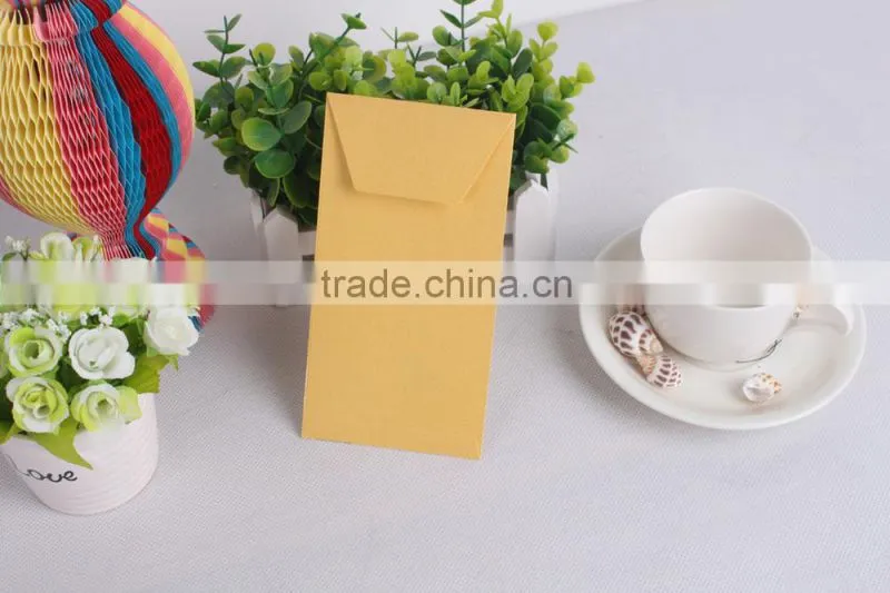 Luxuries give away Chinese red packet Gold stamping money envelopes