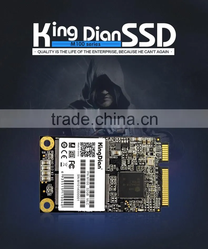 High Performance KingDian Solid State Drive SSD 32GB MSATA Stock Internal/External Hard Drive For MacBook and PC