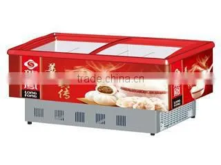 Curved Sliding Glass Door Chest Freezer