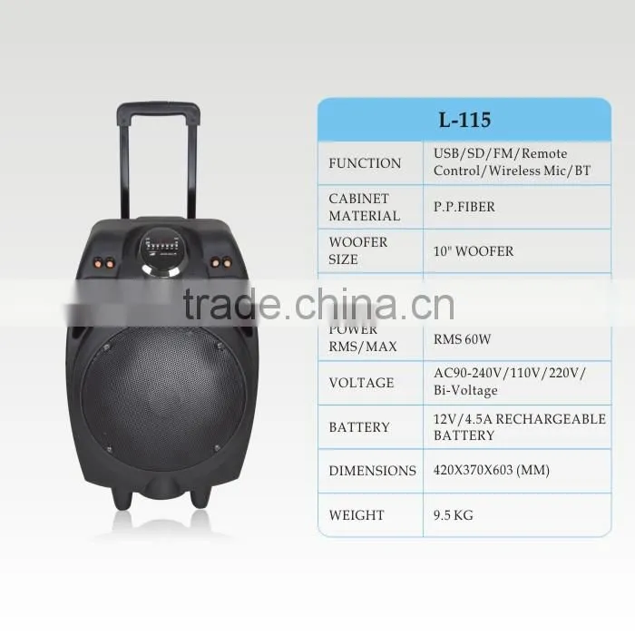 3.5mm bluetooth transmitter cartoon portable speaker 10w waterproof bluetooth speaker