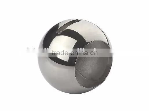 ZHENHONG Factory Perfect Surface Dia.24mm 304 Stainless Steel Valve Ball Details With 13mm Hole