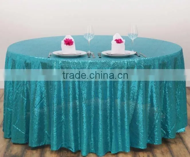 108" Restaurant Hotel Supplier Sequin Table Cloth