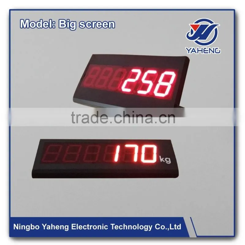 Industry weighing indicator led screen weighing weight scale display wireless big screen display