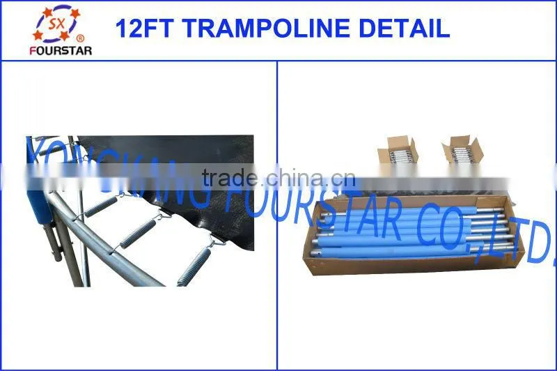 Commercial Single Bungee Jumping Trampoline For Sale