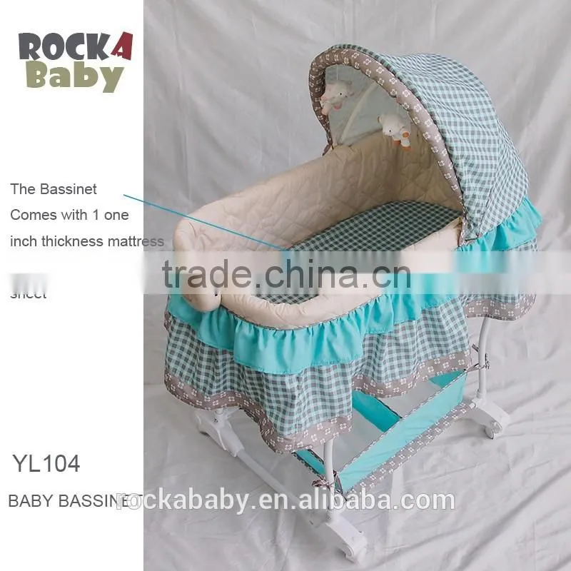 Infant Soothe and Sleep Bassinet with Motion