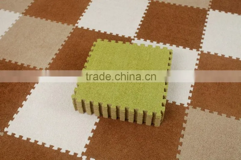 easy to clean and comfortable fabric floor mat for household