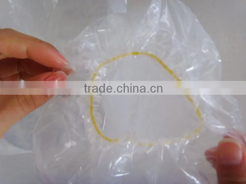 Disposable waterproof clear plastic PE boot cover