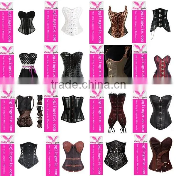 New Style 2016 Black Shape Body Slimming Corset For Women Vest Bustier Zipper Corset Underbust