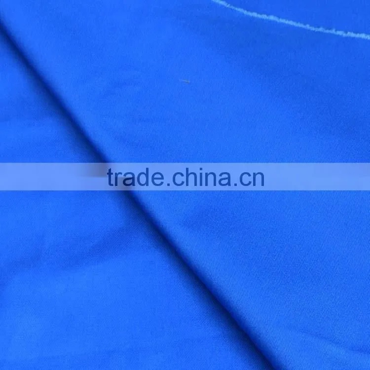 High Quality new dyed factory price Cotton/Polyester Fabric CVC 60/40 pandex jeans fabric for workwear