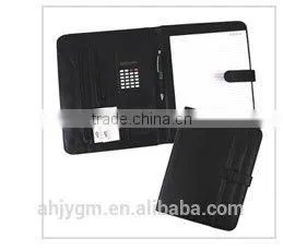 Popular 34*25cm Red / Blue Color PVC Agenda/Notebook.