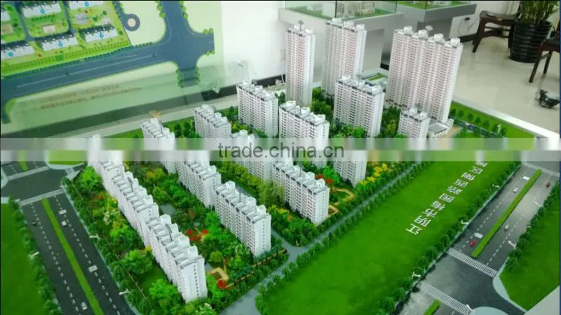 Scale 1/150 Residential house Maquette architectural model for real estate