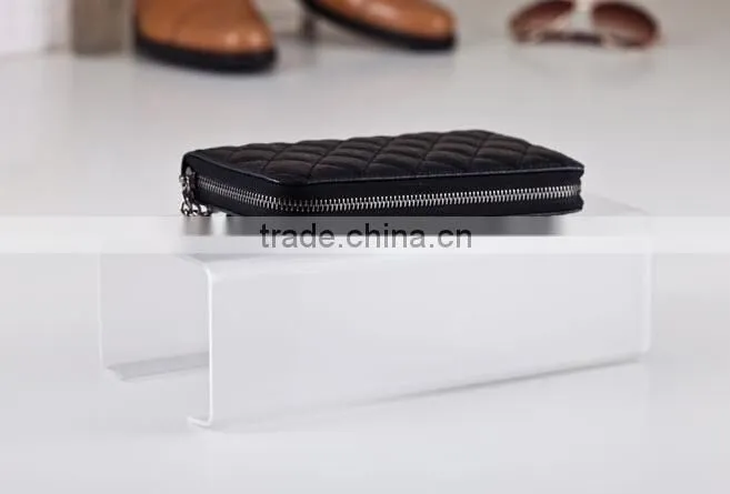 acrylic wallet bag/shoe display ,stand