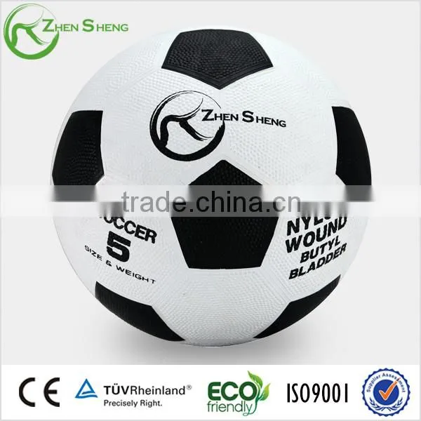 Zhensheng wholesale rubber baldder rubber football