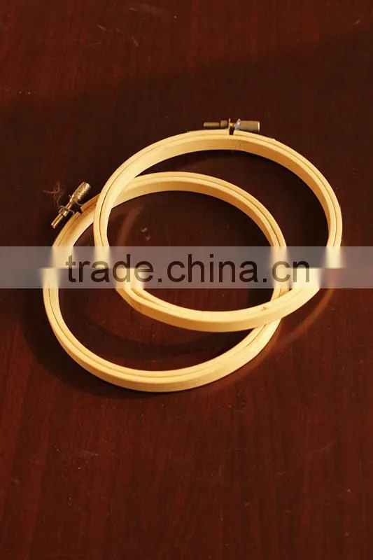 2016 fashion accessory for DIY kit bamboo embroidery hoop