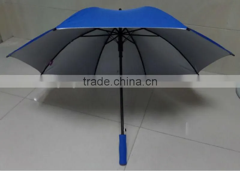 23"x8x2 auto protective double ribs straight durable Umbrella