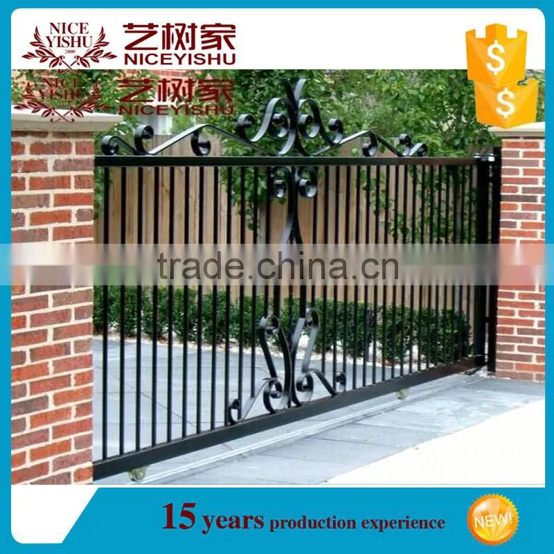 Alibaba online shopping best seller auto gate, metal garden screens, wrought iron garden gate