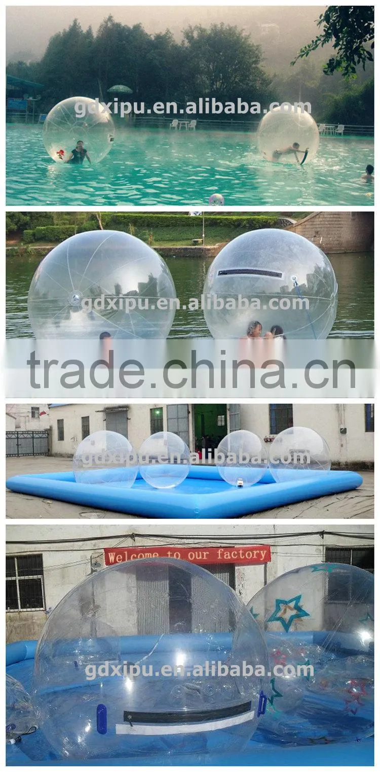 outdoor interesting inflatable water ball in pool/floating water ball for sale