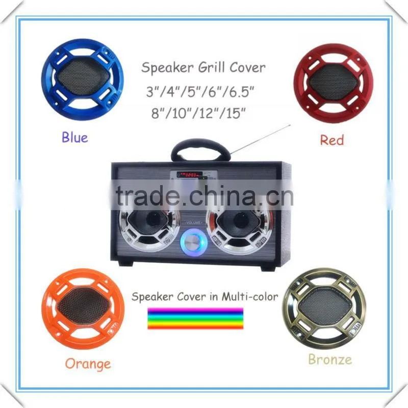 Hot sale 4" Speaker Grill,Perforated Metal Mesh Speaker Grille Material