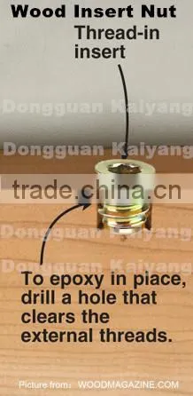 Carbon Steel Threaded Insert Nut