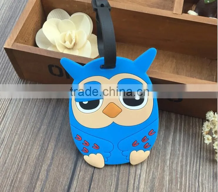 Hot export high quality PVC card luggage tag