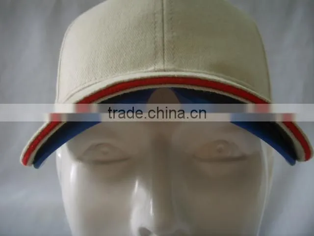 100% Cotton baseball cap with sunglasses