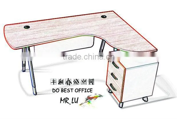 High quality office furniture wooden office table of executive desk
