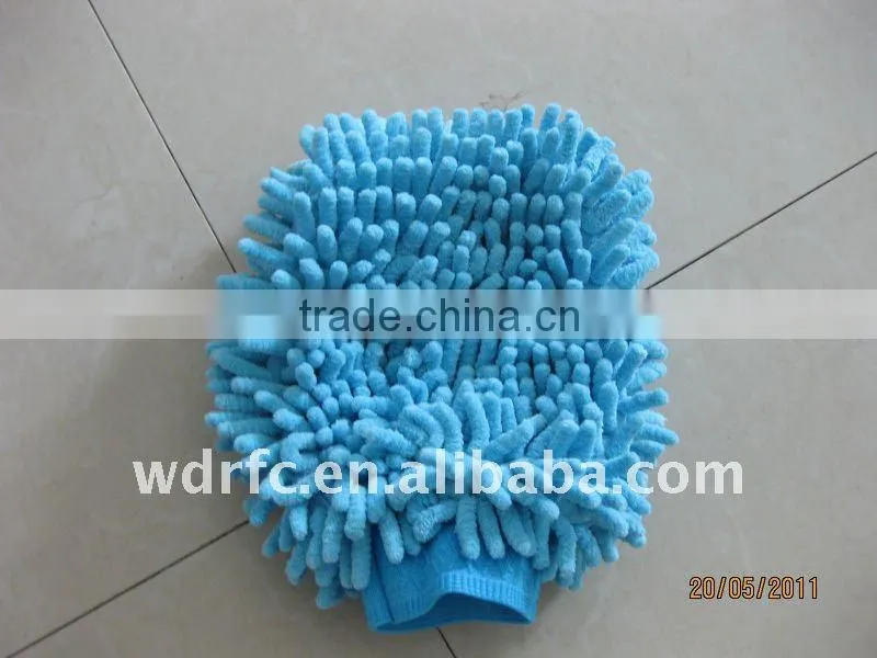 Chenille glove