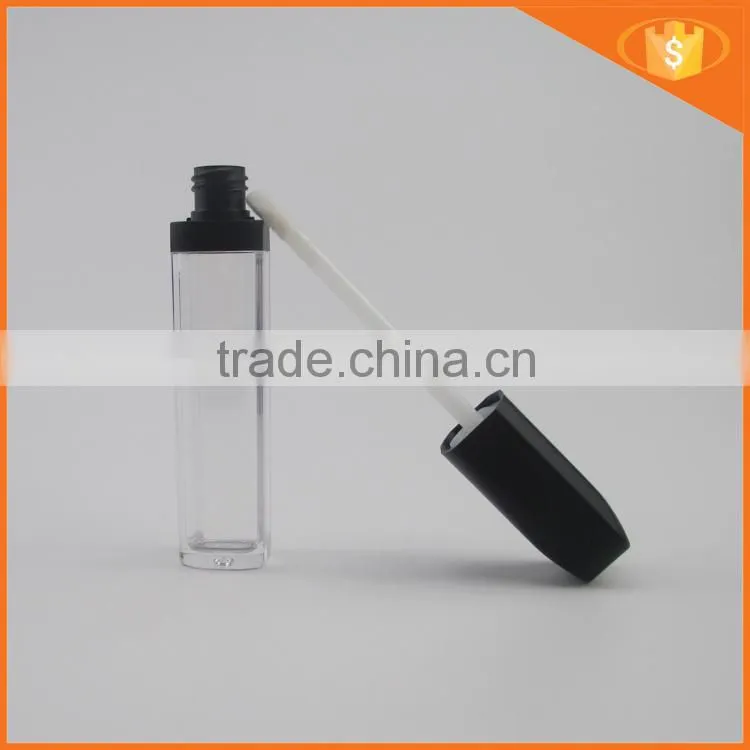 10ml Empty Square Plastic Cosmetic & Beauty Bottle Lipgloss Makeup Case