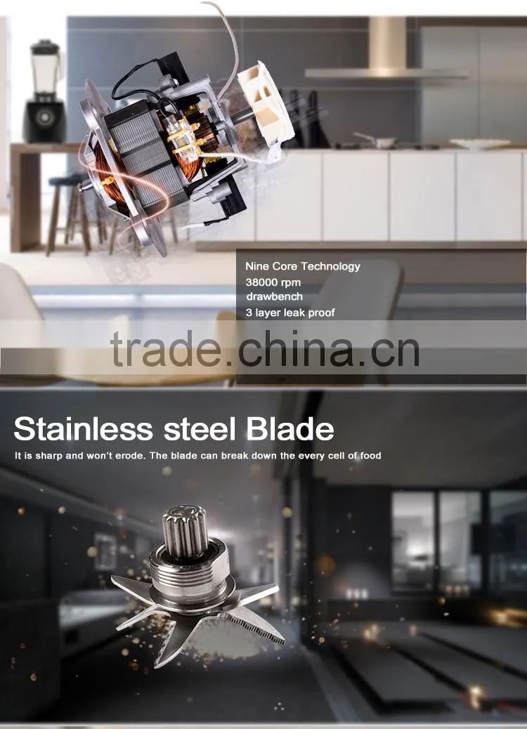 2015 commercial blender with low price vacuum meat blender